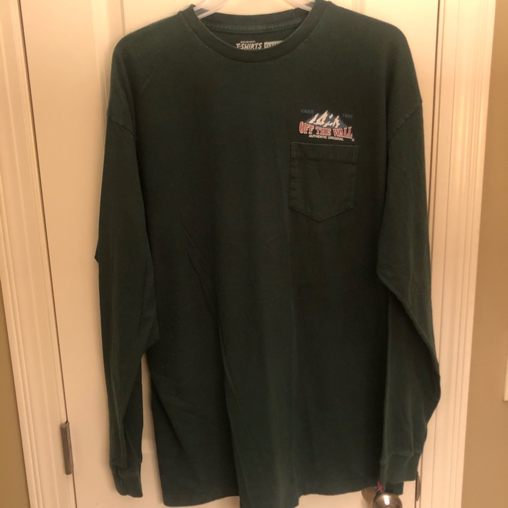 Men’s Long Sleeve Van’s Graphic Tee